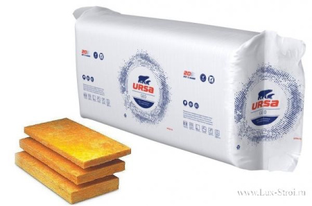 Вата минер. URSA П-20 610х1250х50 0,915м3 18,3м2
