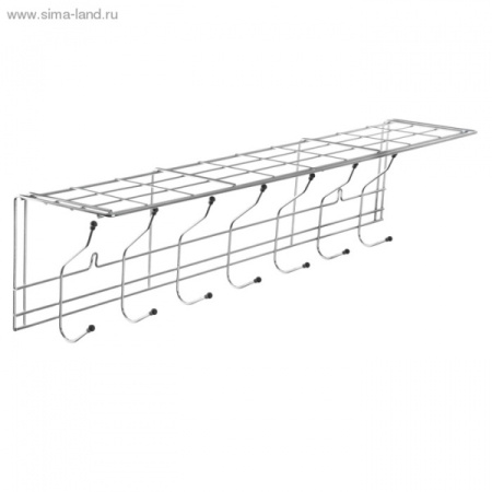 Вешалка 7 крючков 95*23см 1141365