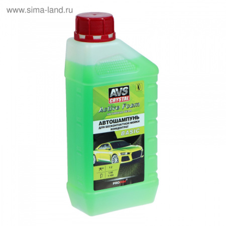 Автошампунь для бесконтактной мойки AVS, 1 л, PF-20 BASIC/4407301