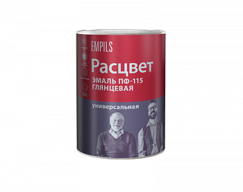 Эмаль ПФ-115 красная. ТЗ "РАСЦВЕТ" 2.7 кг