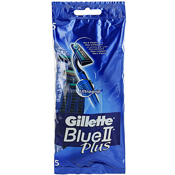 Бритвенный станок Gillette Blue ii Plus ultragrip одноразовый
