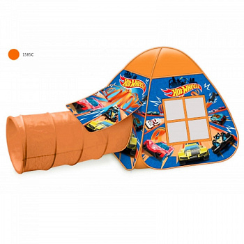 Детская палатка Hot Wheels, с тоннелем 87 x 95 x 95,46 x 100 см/4665351