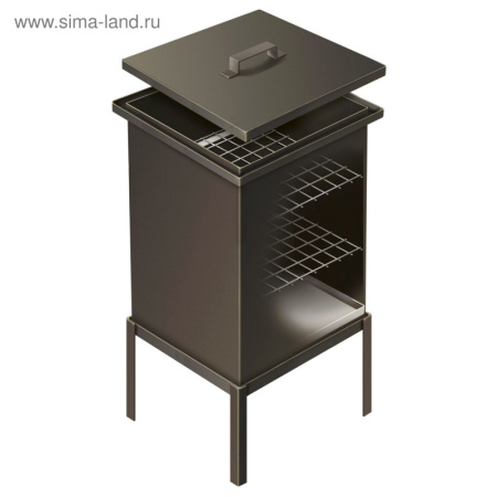 Коптильня стационарная GRIFON Premium 45,4х45,4х56см 650-025/509782