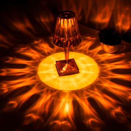 Настольная лампа 16862/1GD LED 0.8Вт 4000К USB АКБ золотой 12х12х26 см /7313530