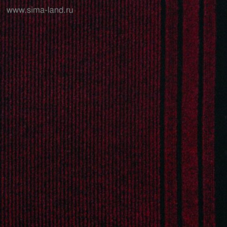 Дорожка грязезащитная REKORD 877 (1м) красная