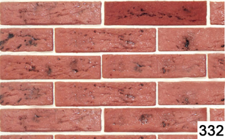 Плитка ПОД КИРПИЧ №332 (1м2, 84шт)