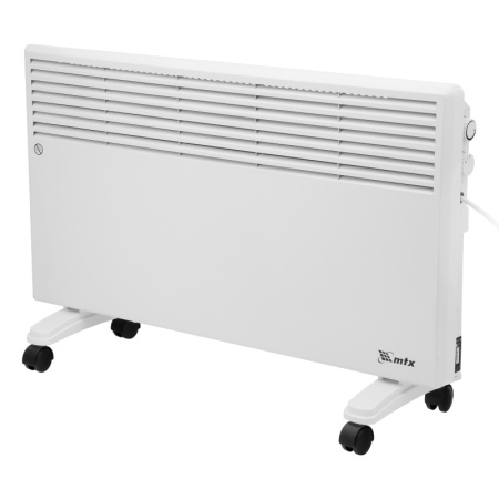Конвектор электрический CH-2000, 2000 вт, X-образный нагреватель, термостат, колеса MTX/98107