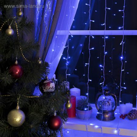 Гирлянда "Занавес" 2х3 Синий 1080472