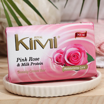 Мыло Royal Kimi "Розовая Роза и молочный протеин", 175 г /9192760
