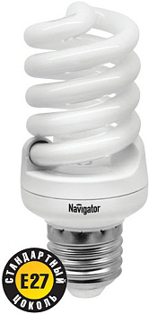 Лампа Navigator спираль 15W-840-E27/94417