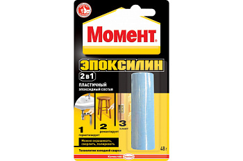 Клей Момент эпоксилин 48гр в шоу-боксе 1371256