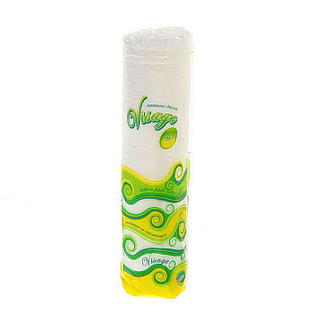 Ватные диски РУСАЛОЧКА VISAGE 80шт 074619