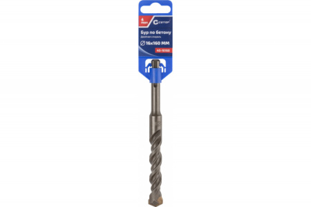 Бур по бетону CUTOP, Profi, двойная резьба, SDS-Plus, 16х160/40-16160
