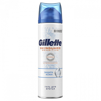 Гель для бритья Gillette Для чувствительной кожи Skinguard Sensitive с экстрактом алоэ Защита кожи 2