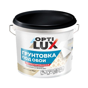 Грунтовка ОПТИЛЮКС под обои 5кг ведро