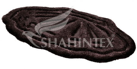 КОВРИК SHAHINTEX РREMIUM SH P006 60*100 ШОКОЛАДНЫЙ 37/458307
