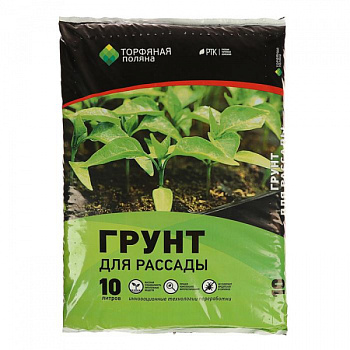 Грунт "Торфяная поляна" для рассады, 10 л /6344012