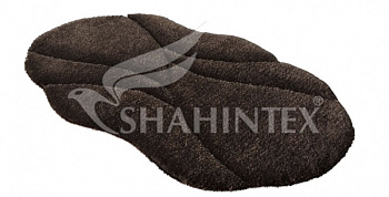 КОВРИК SHAHINTEX РREMIUM SH P004 60*100 ШОКОЛАДНЫЙ 37/457928