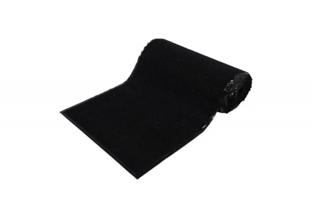 Коврик влаговпитывающий, ребристый 90см, чёрный *15 /22116