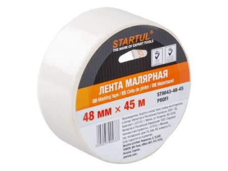 Лента малярная 48ммх45м STARTUL PROFI (ST9043-48-45)