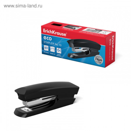 Степлер ЕСО №10 черный Erich Krause 28233  1013753
