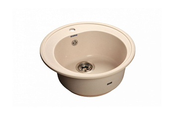 Мойка GRANFEST Rondo GF-R510 (d510) белый 331 круглая 