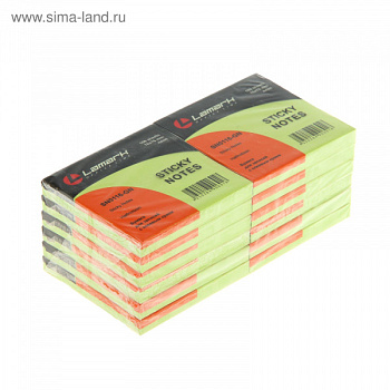 Блок с липким краем 76*76мм 100л микс. 1188202/589620