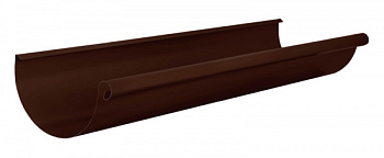 Желоб водосточный AQUASYSTEM 90*125*3000 RAL8017