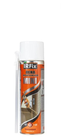 Пена монтажная 500мл всесезонная трубка IRFIX MINI/10004 