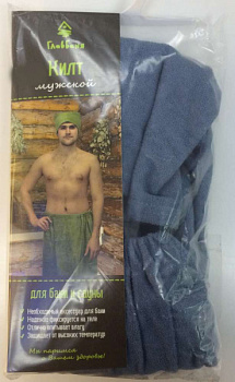 Килт для бани муж., махровый Б252 579009