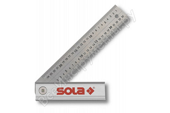 Угольник складной 250х170мм алюм. рукоятка QUATTRO (SOLA) (56017001)