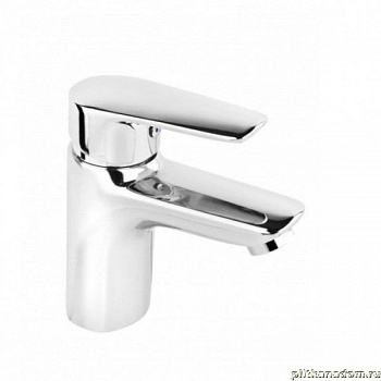 Смеситель для кух. мойки ХРОМ с пов. изл, ø35, нерж. сталь, гайка EZA4-D090PT