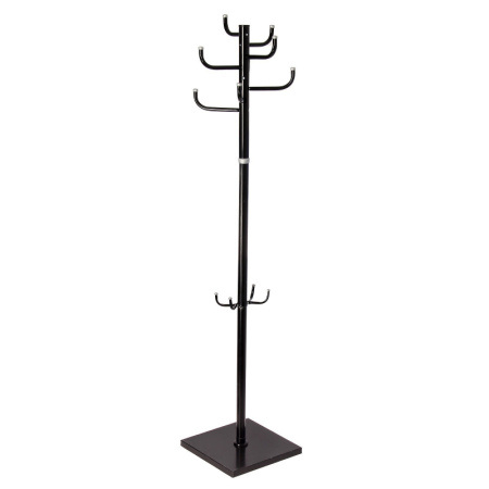 Вешалка напольная 37×37×180,5 см "Мажор", цвет чёрный /2869842