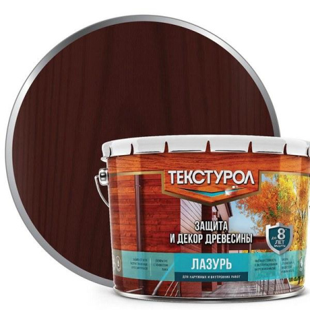 Текстурол лазурь Махагон 10л.