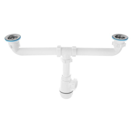 Сифон для мойки "АНИ Пласт", 1 1/2" х 40 мм, двойной /5404229