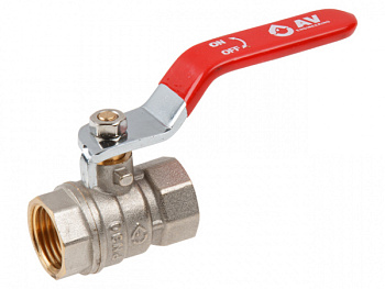 Кран шаровый 1/2" вн.-вн. ручка PN30 AV Engineering (AVE138012)