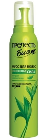 Мусс ПРЕЛЕСТЬ Био 160мл Зеленый чай 