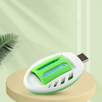 Фумигатор LuazON LRI-10, работает от USB, бело-зеленый /4507750