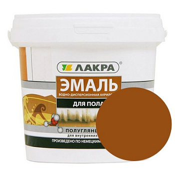 Эмаль акриловая "ОРЕОЛ" глянцевая красная 2.5 кг
