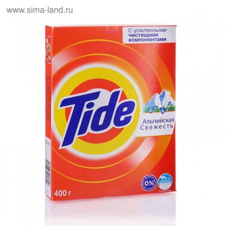 Стиральный порошок ТАЙД для ручной стирки 400гр. Альпийская свежесть