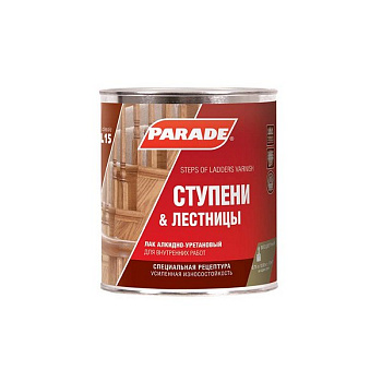 Лак PARADE L15 Для ступеней и лестниц полуматовый 0,75л