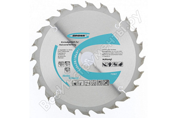 Пильный диск по дереву 160 x 20/16 x 24Т Gross/73307