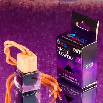 Ароматизатор для авто Grand Caratt Crystal Edition, Night Flowers, 7 мл/9623696