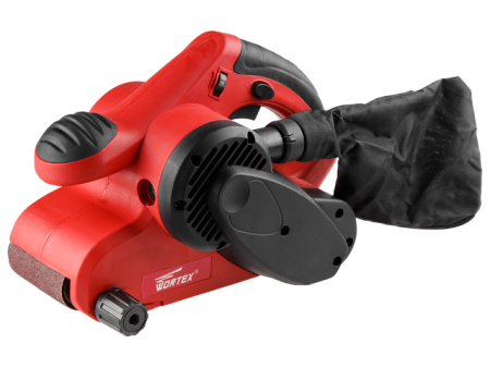 Ленточная шлифмашина WORTEX SB 7590 AE в кор. (950 Вт, лента 76х533 мм, регул. об.) 