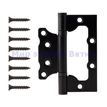 Петля накладная 100*75*2,5-B2-Steel-BLM /120222 (2шт)