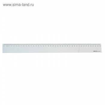 Линейка 40см прозрачная Deli 1272924