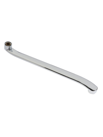 Излив для смесителя ZEIN, 3/4", изогнутый, нерж. сталь, 40 см/5149021 