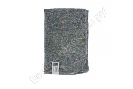 Тряпка для пола хлопчато-бумажная, серая 600*700мм /92330