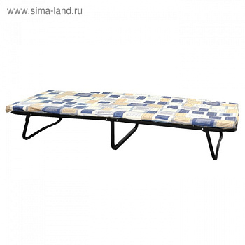 Раскладушка Здоровье 190 х 80 см, макс. нагрузка 120 кг/4435716