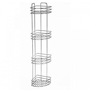 Полка угловая ZOLLEN LUX-4P (арт.CR802944P) овал, высокая, 990мм/448292